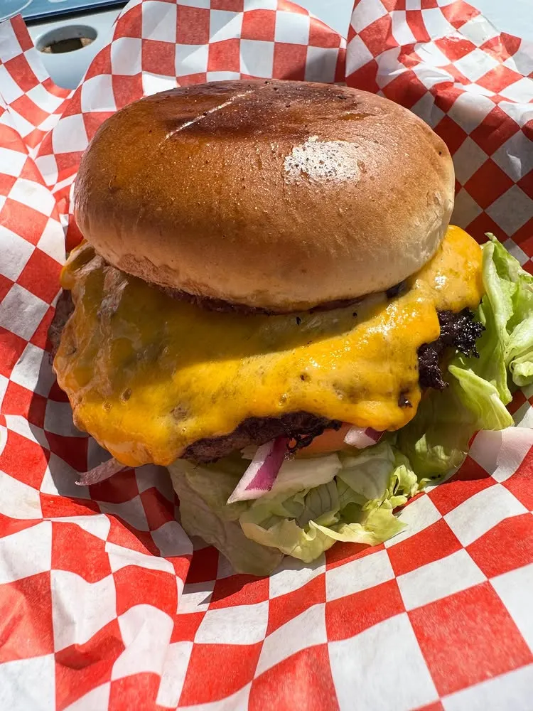 Friends on the patio